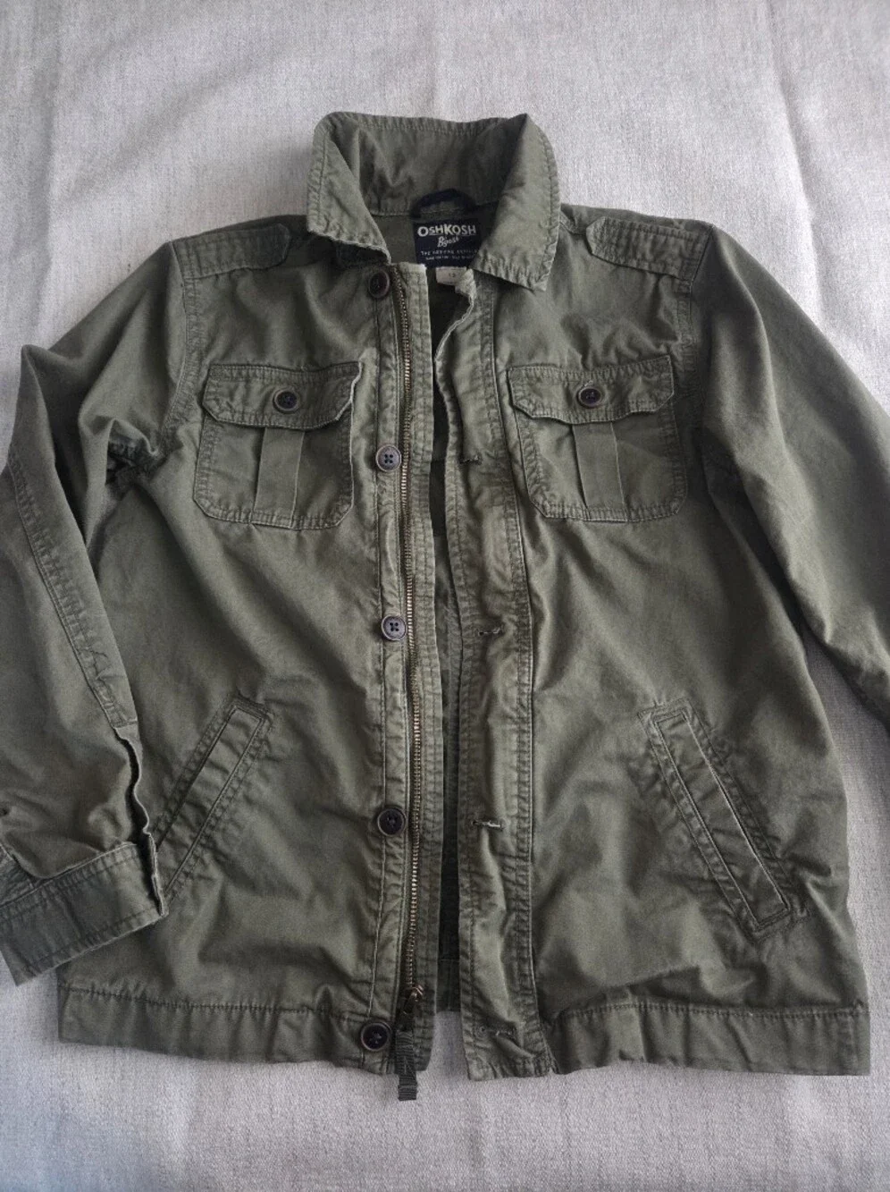 OshKosh B'gosh Olive Green Utility Jacket